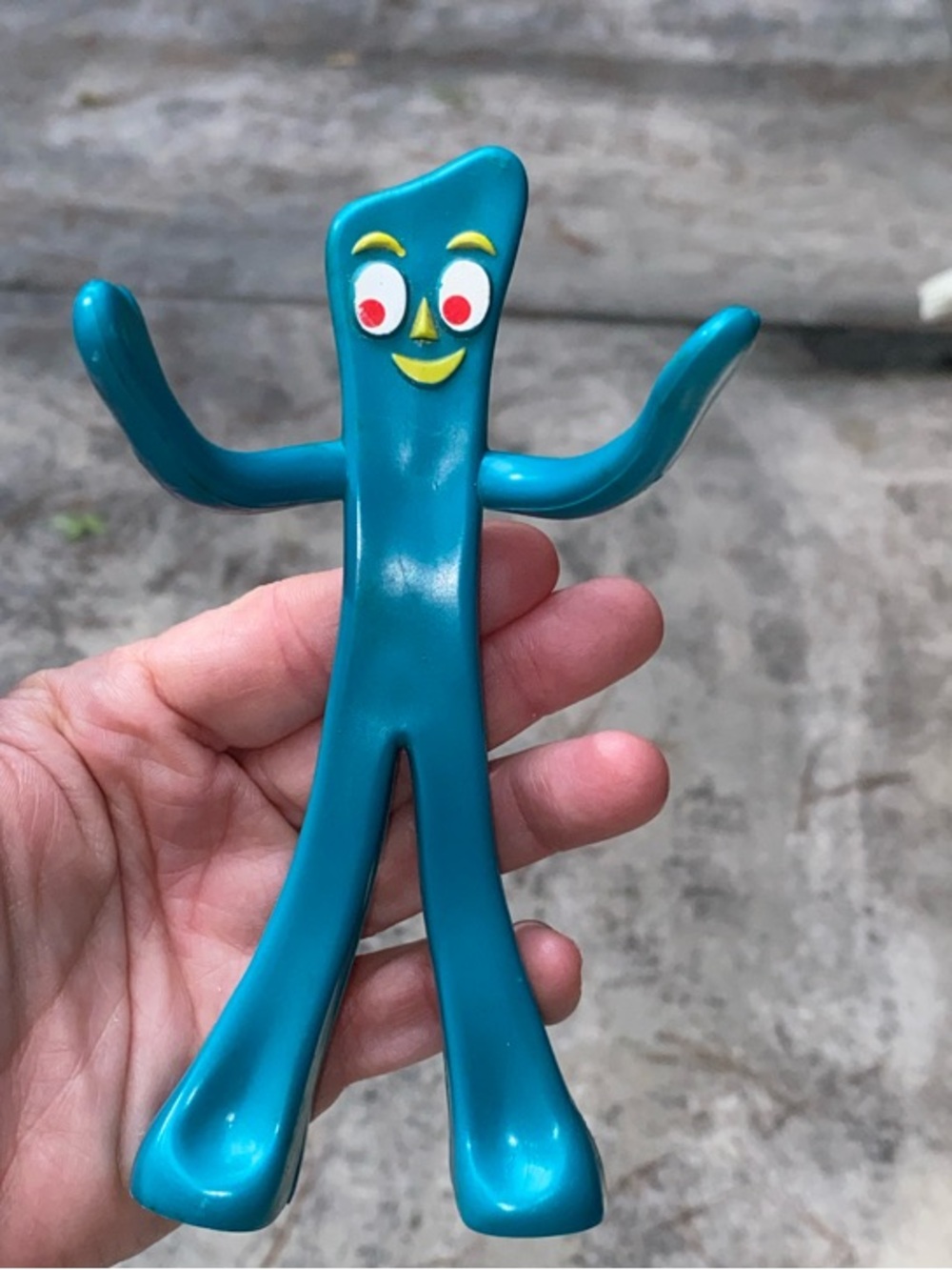 Vintage 6” Gumby Rubber Figurine by Prema Toy Co.